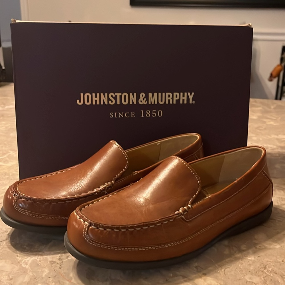 Johnston & Murphy Locklin Venetian Loafers size 5 Mens